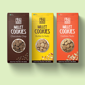 Millet Cookies Combo - 5 Box Cookies